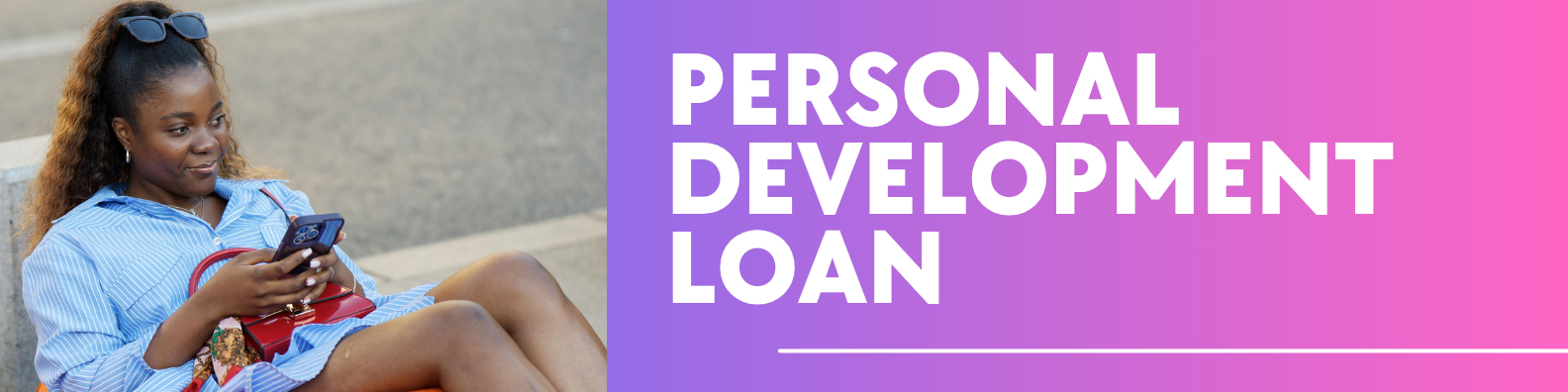 Personal Development Loan Banner